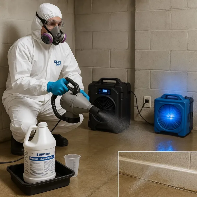 Sanitization and Odor Removal process in Franklin County, TN