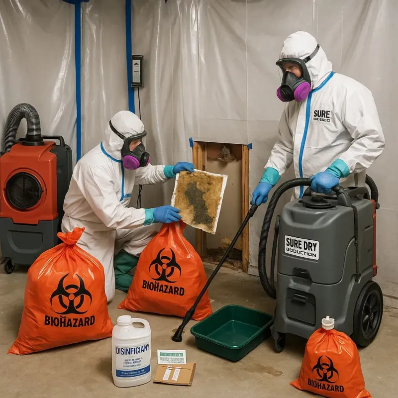 Contaminated Water Handling Protocols process in Franklin County, TN