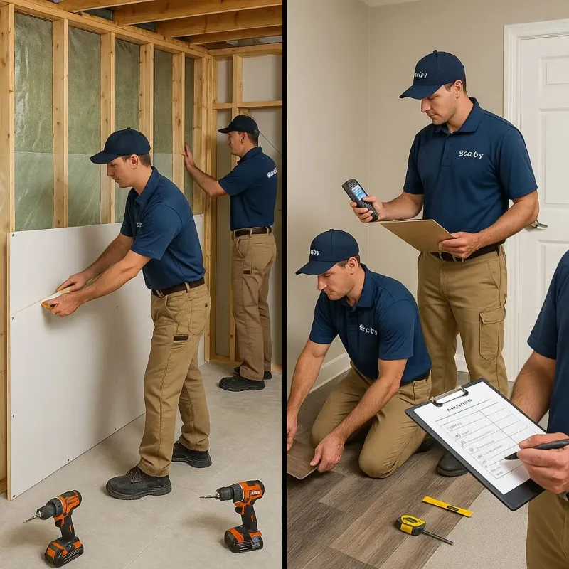 Repairs and Reconstruction process in Franklin County, TN