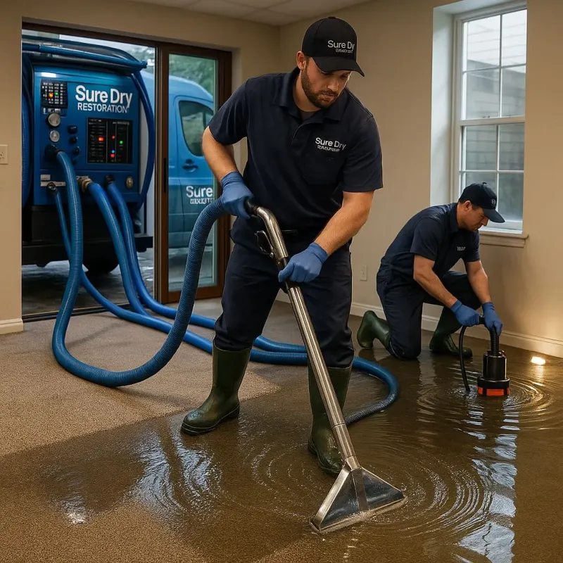 Water Extraction and Removal process in Franklin County, TN